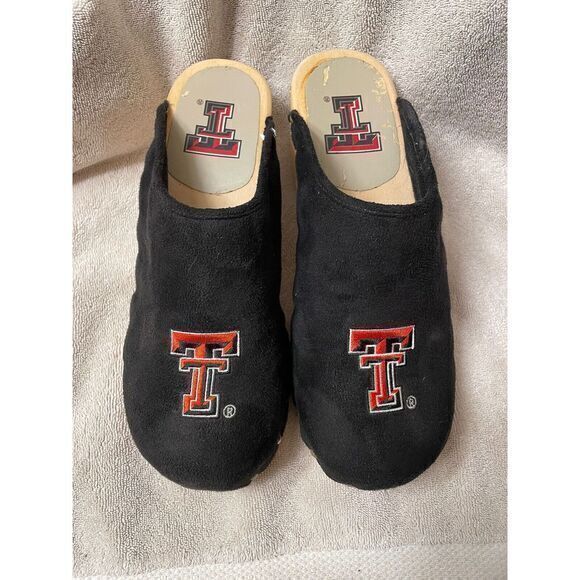 Shoes - Texas Tech University Clogs/Mules Black With Logo Women's Size 11‎
